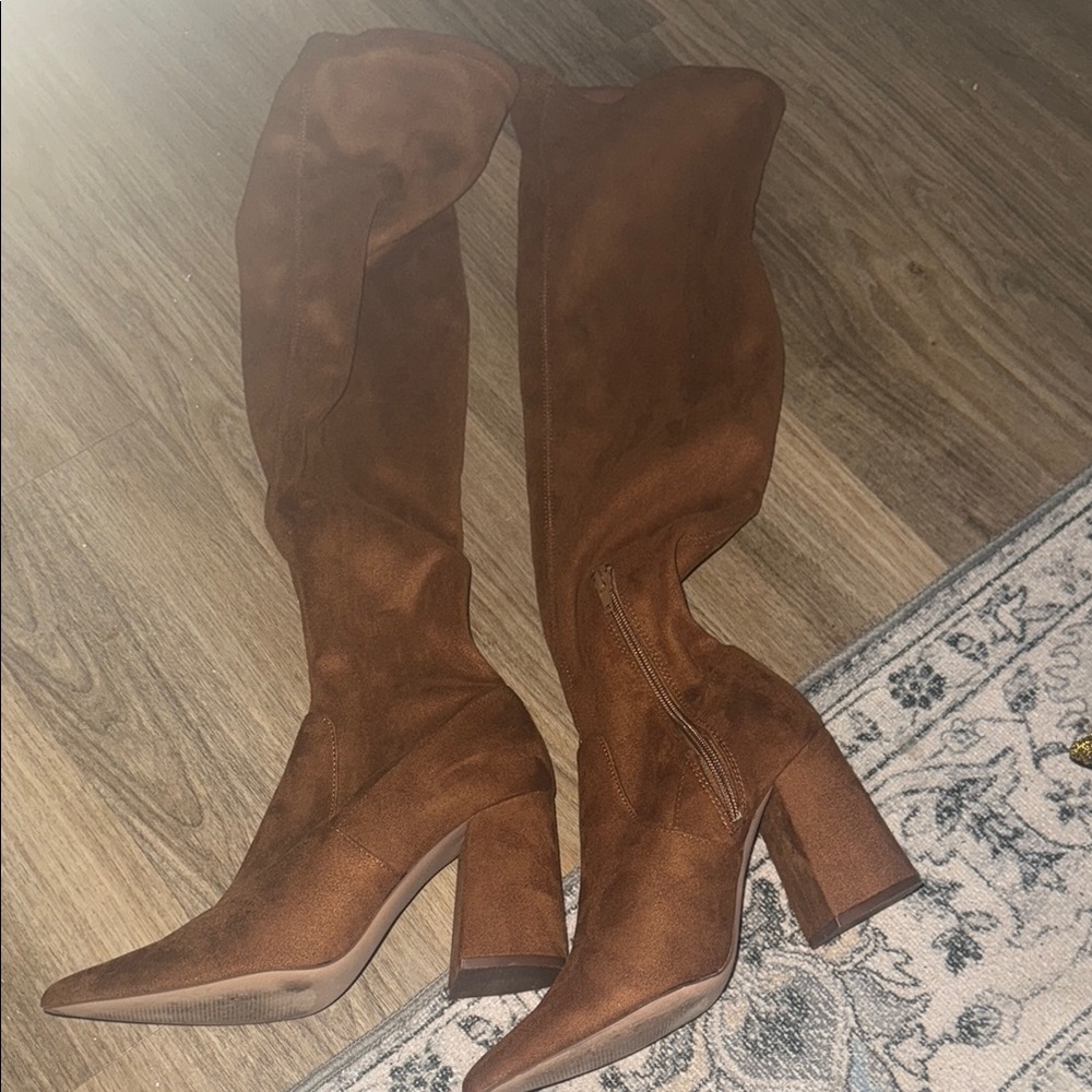 Steve Madden Chestnut Over-the-Knee Boots